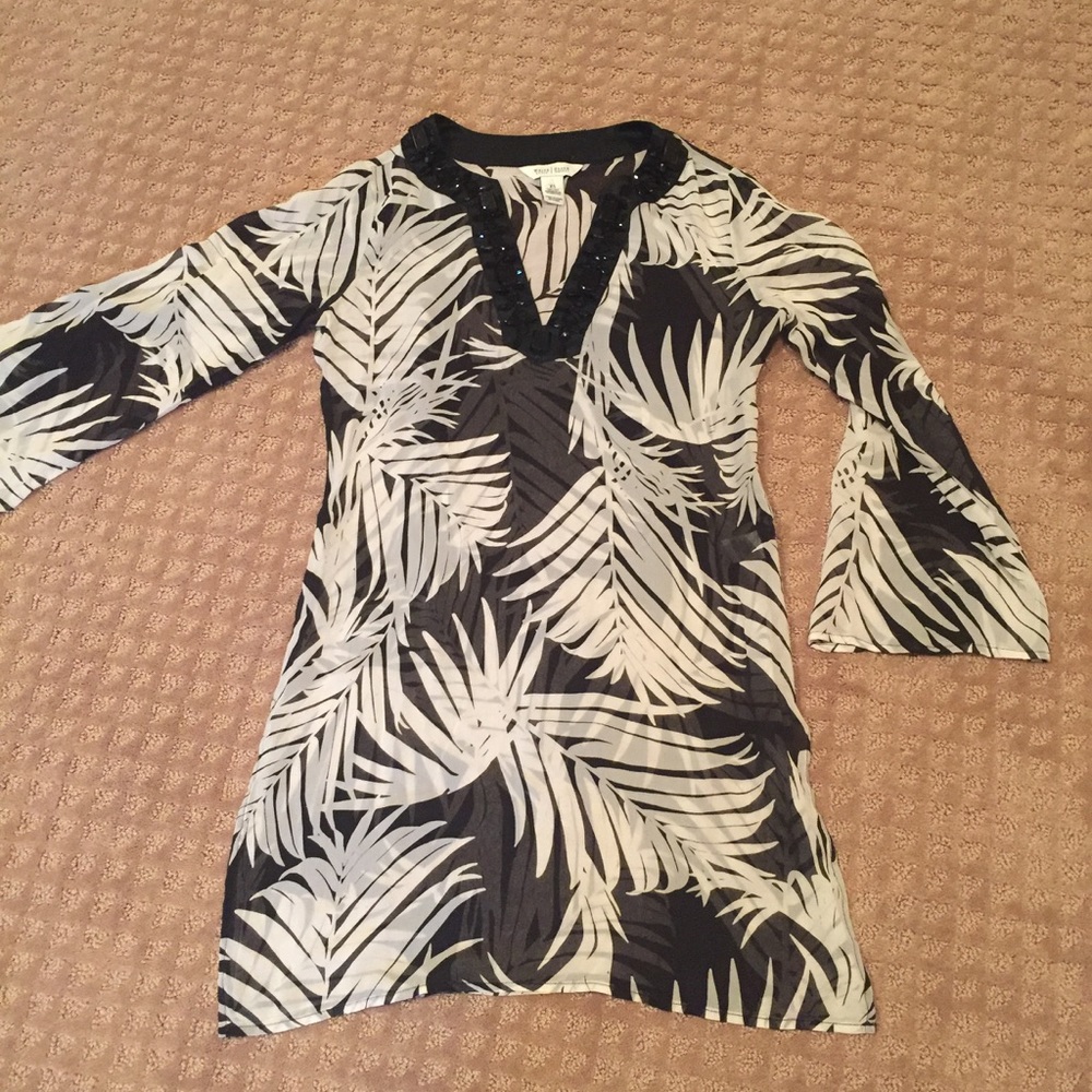 White House Black Market Printed Dress